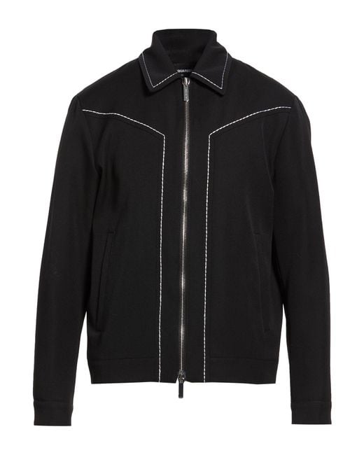 DSquared² Black Jacket for men