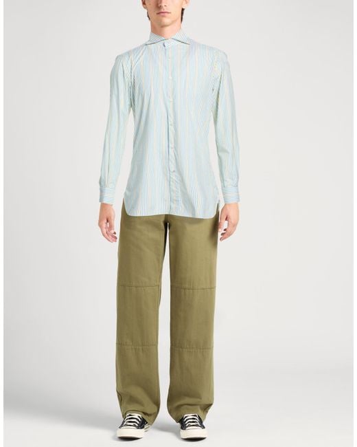 Isaia Blue Shirts for men