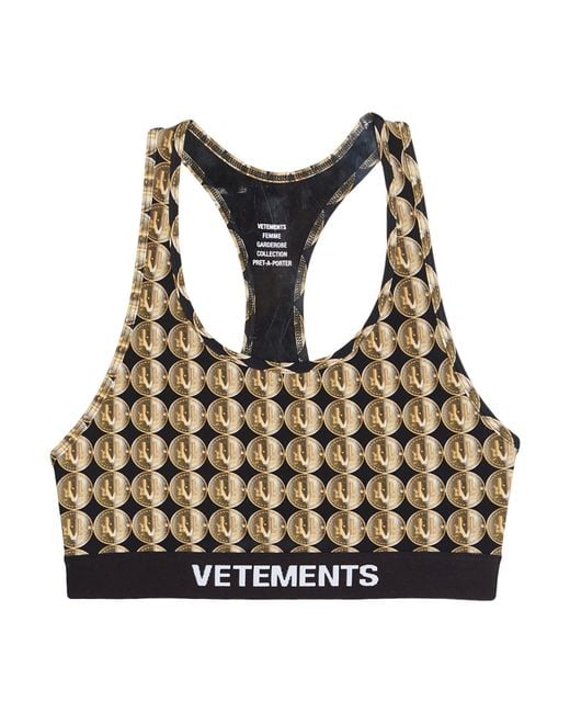 Top Vetements de color Black