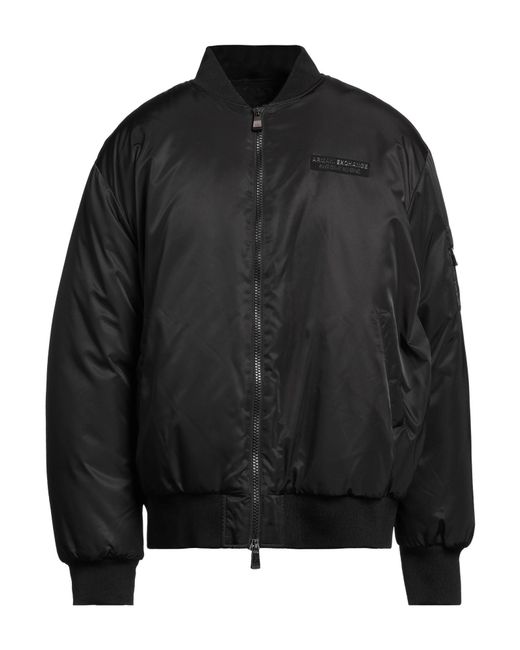 ARMANI EXCHANGE Black Jacket for men