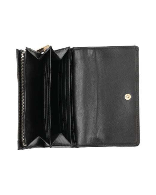 Rocco Barocco Black Wallet Polyester