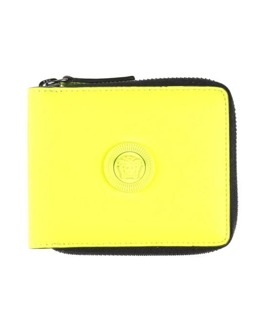 Versace Yellow Wallet for men