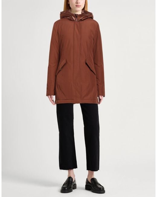 Woolrich Brown Puffer