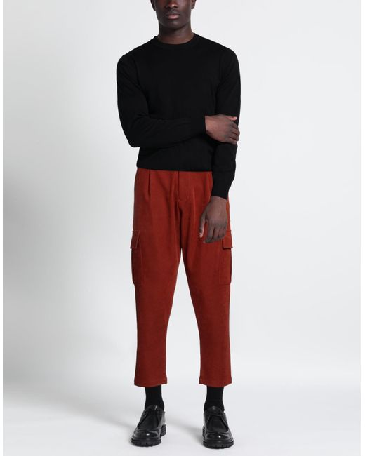 OVER/D Red Trouser for men