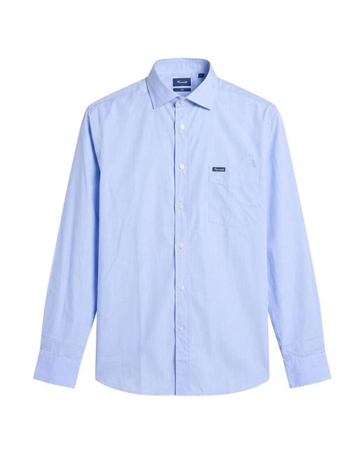 Camicia di Façonnable in Blue da Uomo