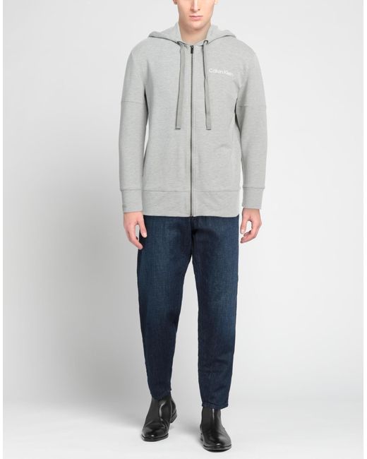 Calvin Klein Gray Sweatshirt for men