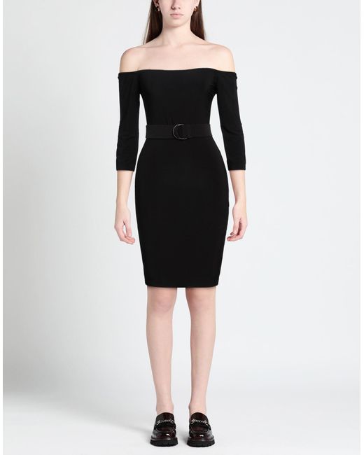 Norma Kamali Black Mini Dress