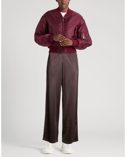 Martine Rose Brown Pants Polyester, Triacetate