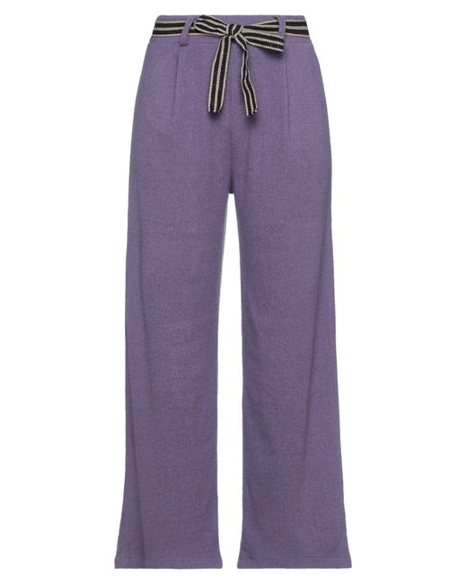 EBARRITO Purple Trouser