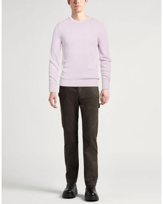 Fedeli Pink Sweaters for men