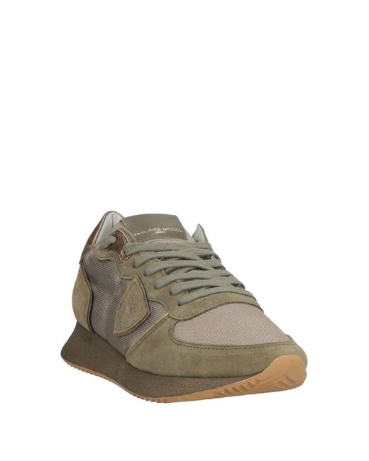 Philippe Model Green Sneakers