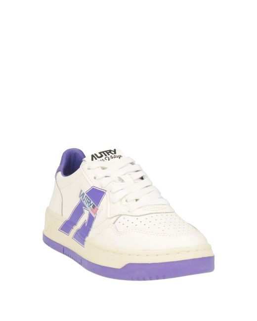 Autry White Sneakers Leather