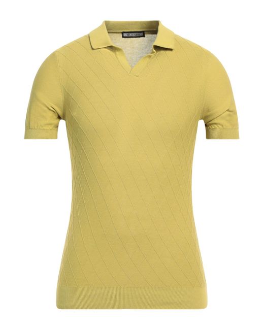 MULISH Yellow Sweater for men