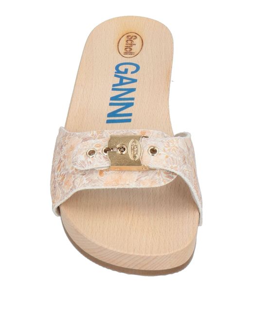 Ganni Pink Mules & Clogs