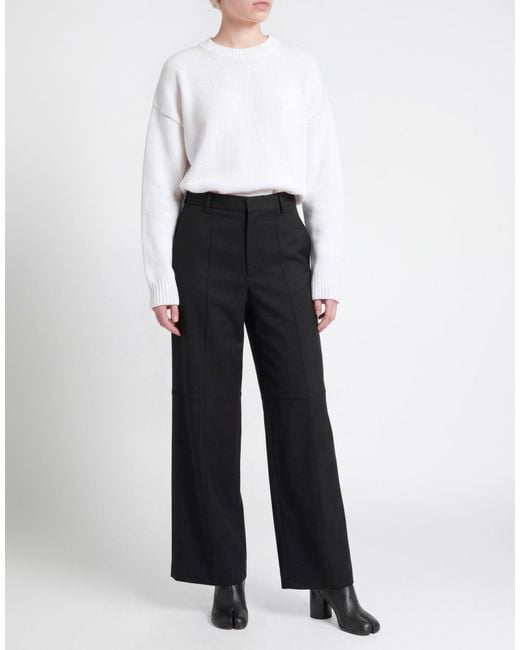 MM6 by Maison Margiela Black Trouser