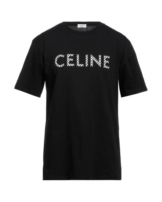 Céline Black T-shirt for men