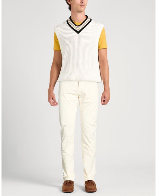 Jacob Cohen White Pants for men
