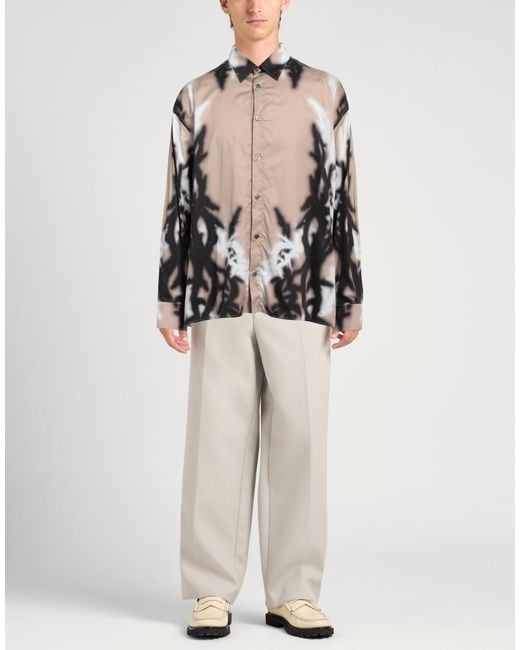 Etudes Studio Black Khaki Shirt Organic Cotton for men