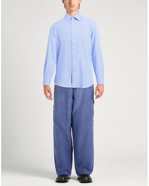 Scotch & Soda Blue Shirts for men