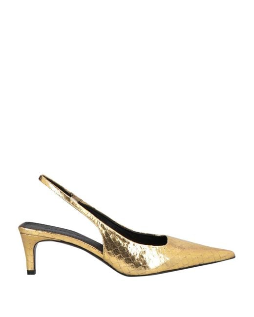 Sandro Natural Pumps Leather