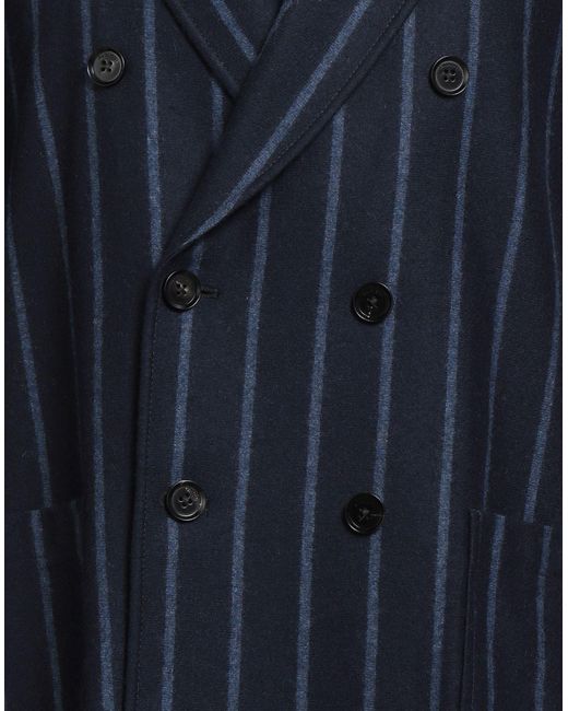 Paoloni Blue Blazer Wool, Polyester for men