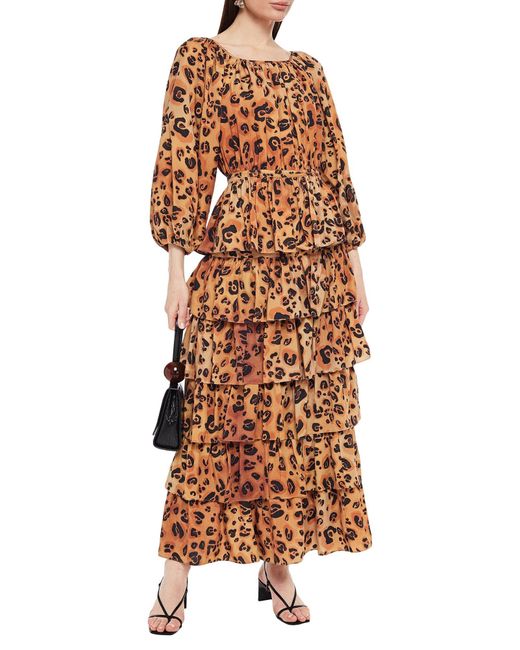 Top Mara Hoffman en coloris Brown