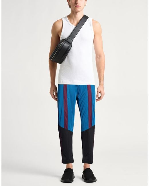 Bikkembergs Blue Pants Polyester for men