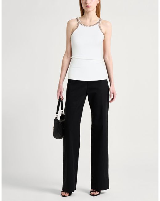 Pinko White Top Cotton, Elastane