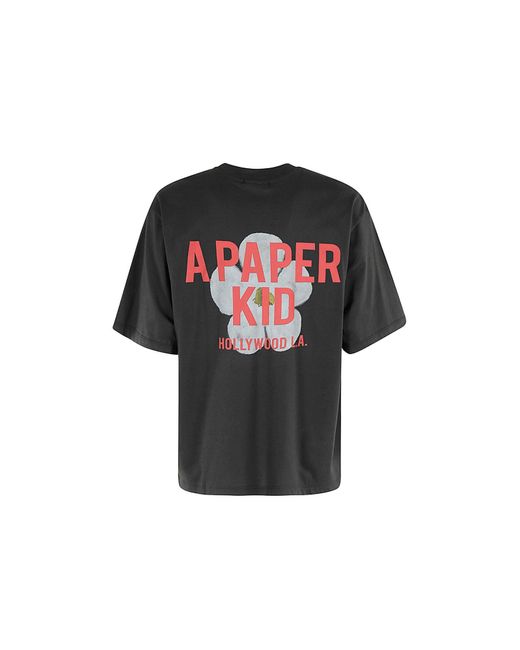 T-shirt A PAPER KID pour homme en coloris Black