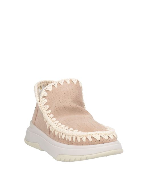 Mou Natural Ankle Boots