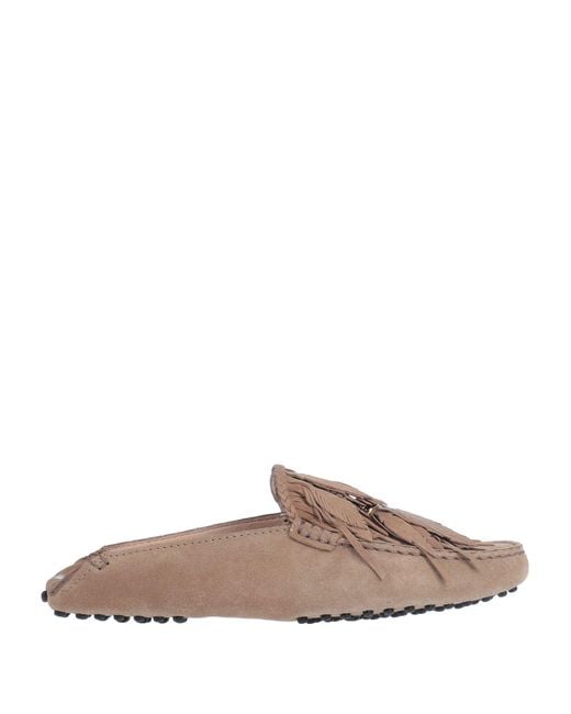 Tod's Brown Mules & Clogs
