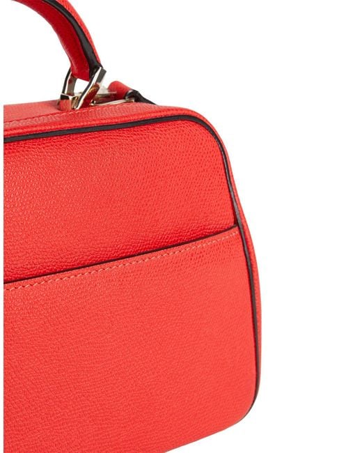 Valextra Red Handbag