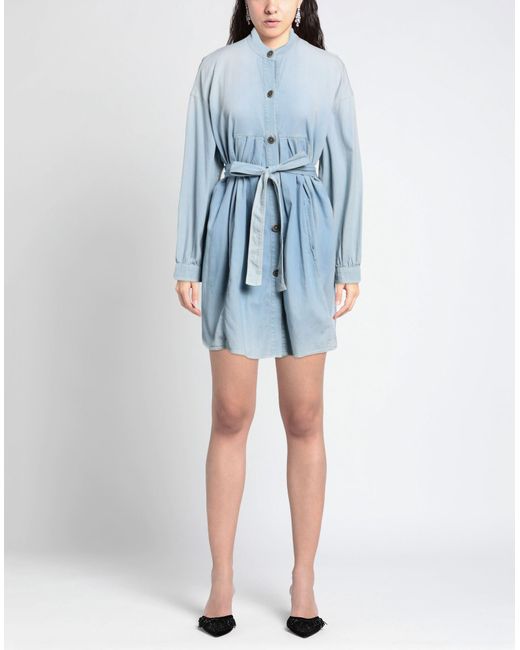 Dondup Blue Mini-Kleid