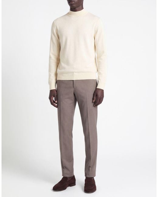 Gran Sasso White Turtleneck for men