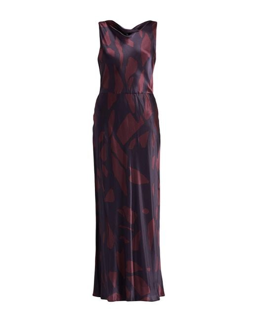 Antonelli Purple Maxi Dress