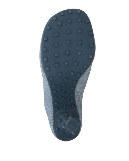 Sunnei Blue Mules & Clogs