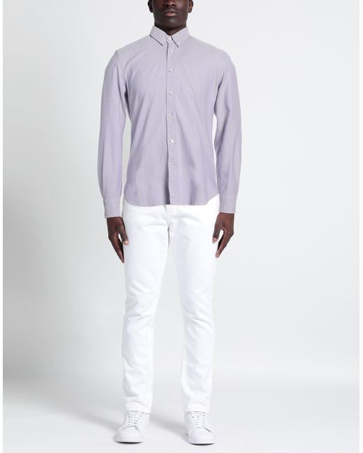 Jacob Coh?n Purple Light Shirt Cotton for men