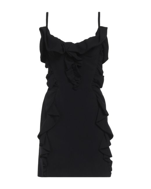 Del Core Black Mini Dress