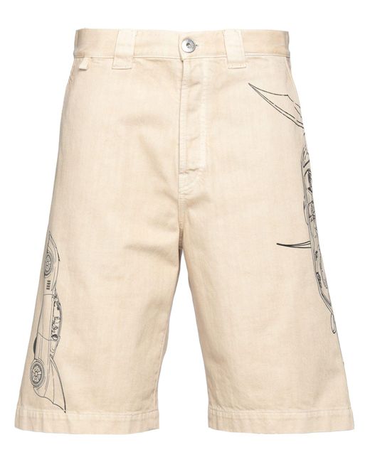 Shorts Jeans di Lanvin in Natural da Uomo