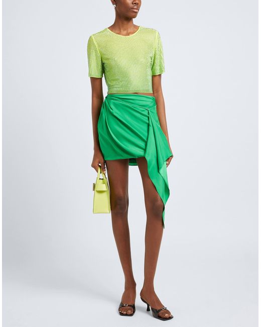 GAUGE81 Green Mini Skirt
