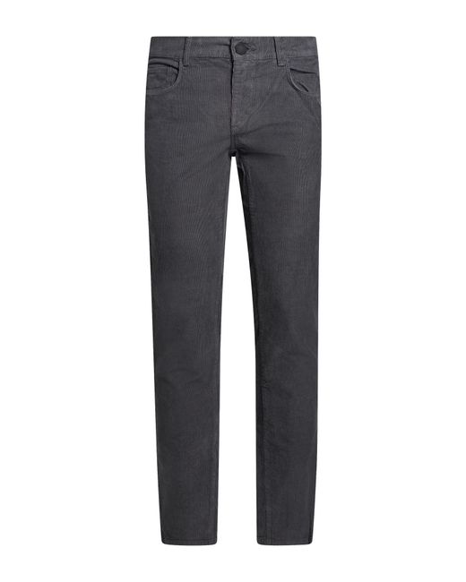 Trussardi Gray Pants Cotton, Elastane for men