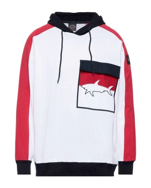 Paul & Shark Red Sweatshirt Cotton for men