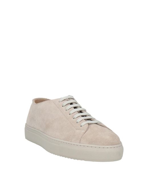 Doucal's White Roger Light Sneakers Leather for men