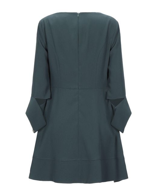 Elisabetta Franchi Green Mini Dress