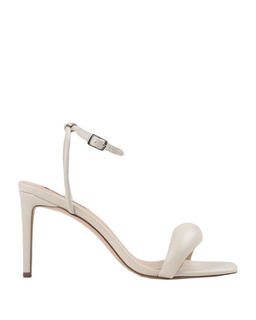 Steve Madden White Sandals