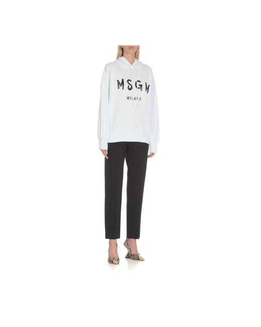 Sudadera MSGM de color White