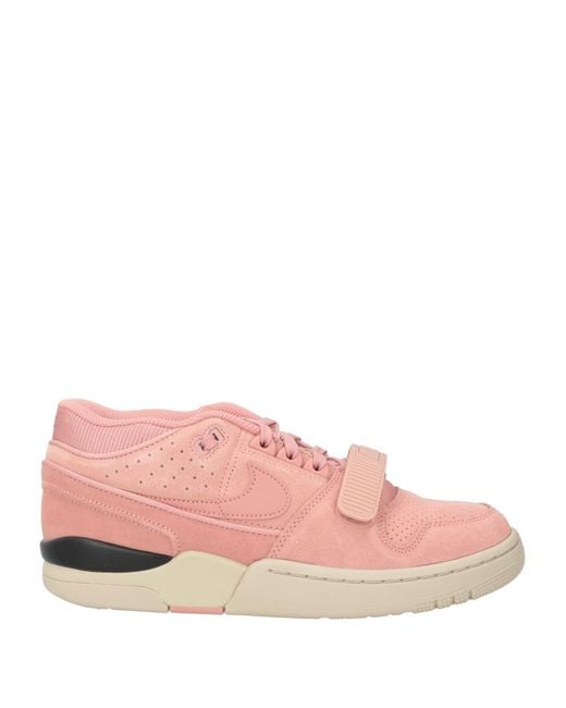 Nike Pink Sneakers Leather for men
