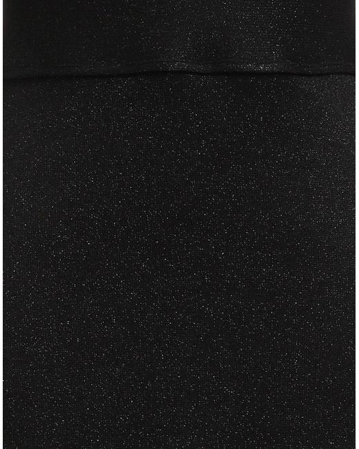 Caliban Black Midi Dress Polyester, Viscose, Polyamide