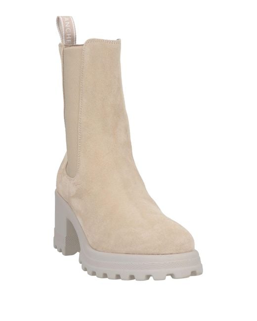 Voile Blanche White Ankle Boots