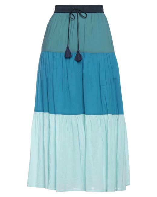 Leon & Harper Blue Maxi Skirt